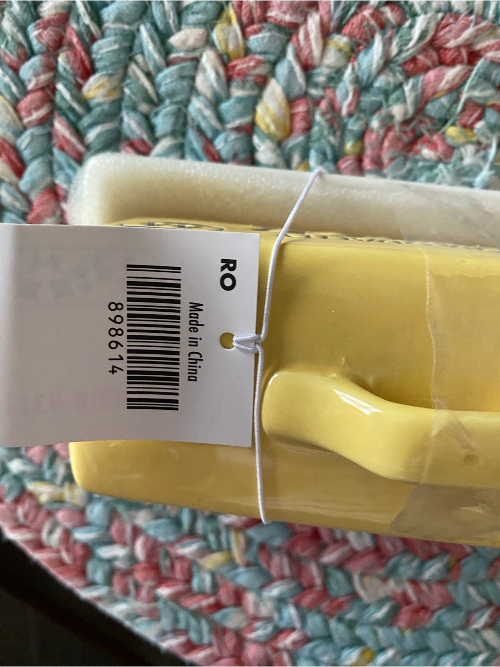 Cracker Barrel Butter Dish NWT - Picture 3 of 5